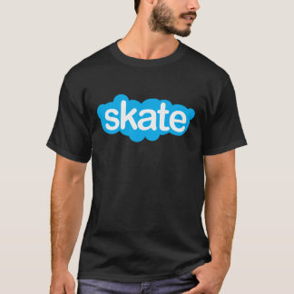 スケート/Skype Tシャツ