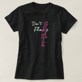 スケートTシャツを脱ぐな Tシャツ