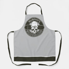 スケーパーソナライズされたター名スカルスケートボードスケート エプロン