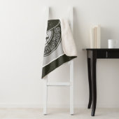 スケーパーソナライズされたター名スカルスケートボードスケート シェルパブランケット (インサイチュ)