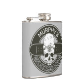 スケーパーソナライズされたター名スカルスケートボードスケート フラスク (右)