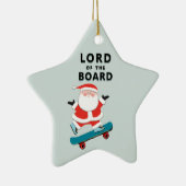 スケーパーソナライズされたトボーダーキープサケ セラミックオーナメント (右)