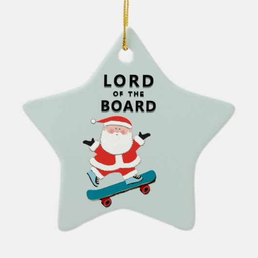 スケーパーソナライズされたトボーダーキープサケ セラミックオーナメント (正面)