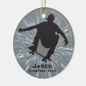 スケーパーソナライズされたトボードオーナメント セラミックオーナメント (左)