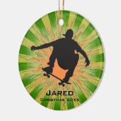 スケーパーソナライズされたトボードオーナメント セラミックオーナメント (左)
