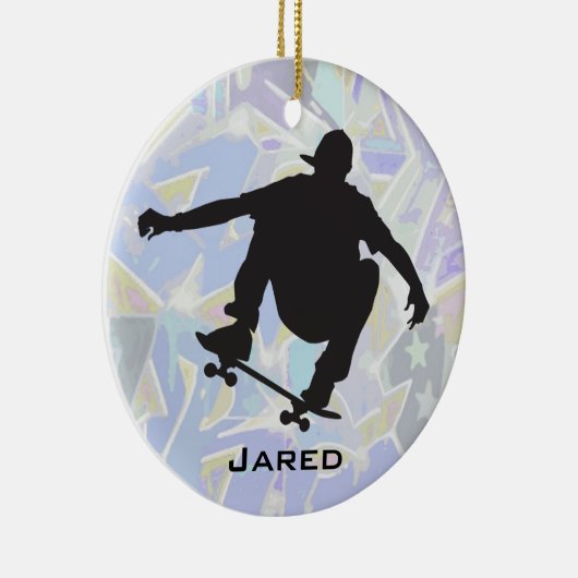 スケーパーソナライズされたトボードオーナメント セラミックオーナメント (右)