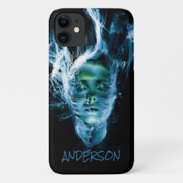 スケーパーソナライズされたボーモダンドのカッコいい女性 iPhone 11 ケース