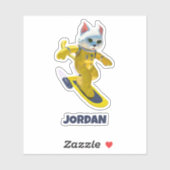 スケーパーソナライズされた飛んでいるボード シール (シート)