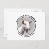 スケープヤギ ポストカード (正面/裏面)