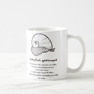 【スケーリーフット(焦げ茶)】 Scaly-foot gastropod (Brown) コーヒーマグカップ