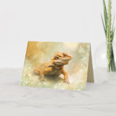 スケールに刻まれた永遠：ヒゲトカゲの追悼カード カード (正面)