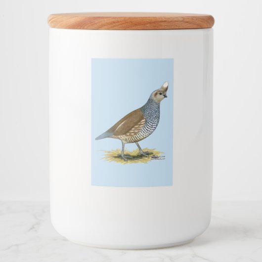 スケールウズラ フードラベル (正面)