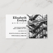 スケールフォトでの足場 名刺 (裏面)