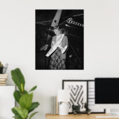 スケールモデルのドイツの飛行機， 1938 ポスター (ホームオフィス)