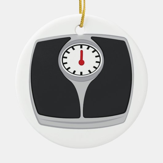 スケール セラミックオーナメント (正面)