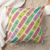 スケー予測できなカラフルボードのパターン クッション (ブランケット)