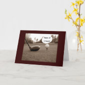 **スコアと年齢***が誕生日カード カード (黄色い花)