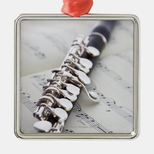 スコアのピッコロ メタルオーナメント (正面)