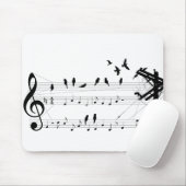 スコアのmousepadの鳥 マウスパッド (マウス)