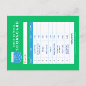 スコアカード ポストカード (正面)