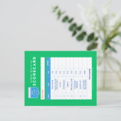 スコアカード ポストカード (スタンド正面)