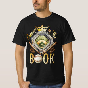 スコアキーパー野球チームスクアブッククイーン・オブ・ザ・B Tシャツ