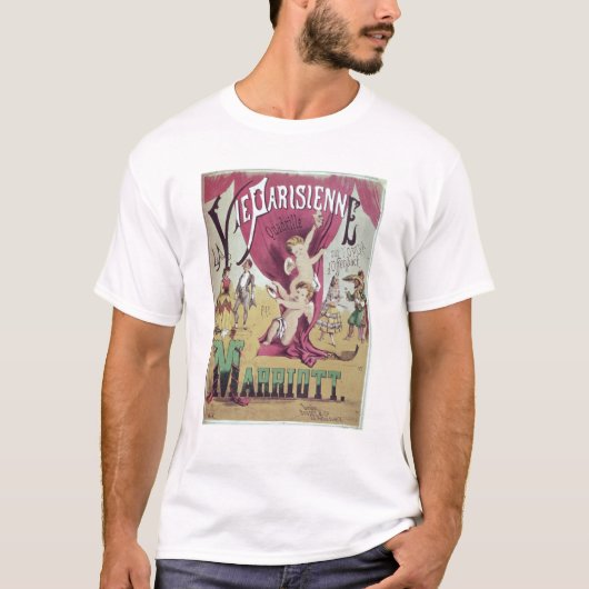 スコアシートののカバーは「La Parisienneを竸います Tシャツ (正面)