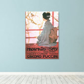 スコアシートの先端 キャンバスプリント (インサイチュ (ウッドフロア))