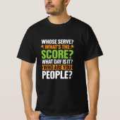 スコア ピックルボール ラバー Tシャツ (正面)
