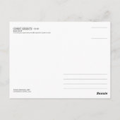 スコイSu-27ポストカード ポストカード (裏面)