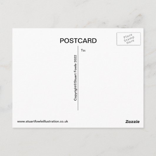 スコイSU-30MKI ポストカード (裏面)