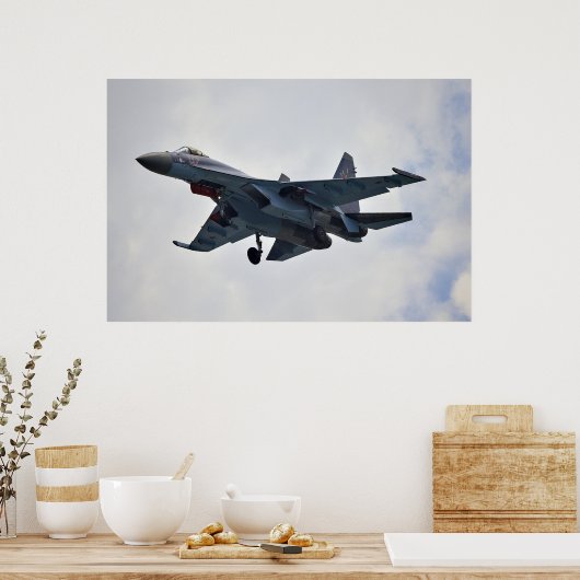 スコイSu-35S ポスター (キッチン)