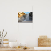 スコガフォスアイスランド ポスター (キッチン)