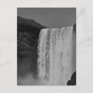 スコガフォスウォーターフォーブアイスランドハガキ ポストカード