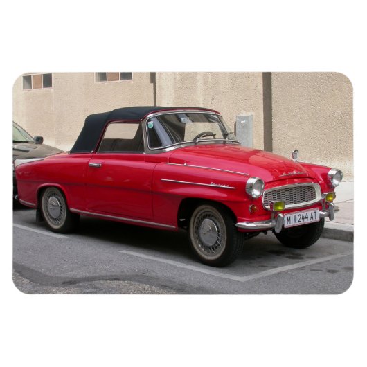 スコダフェリシア マグネット (横)