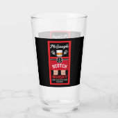 スコッおもしろいチ・ウィスキー タンブラーグラス (裏面)