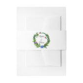 スコッエレガントティスルフローラ結婚ズ 招待状ベリーバンド (正面例)