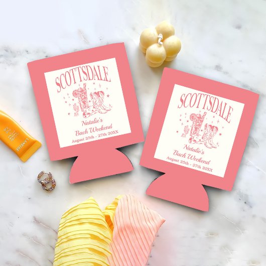 スコッカスタムツデールバチェロレッテブライデスメイド 缶クーラー