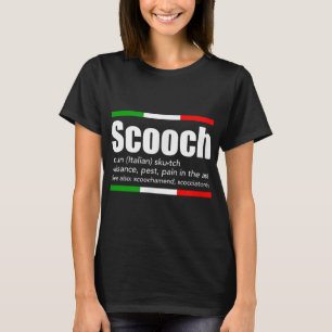 スコックイタリアン・スラング英語の意味おもしろい諺 Tシャツ