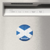 スコッグランジトラッカスタマイズド国旗 マグネット (インサイチュ (食洗機))