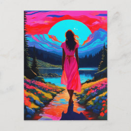 スコッサイケデリックトの風景 ポストカード