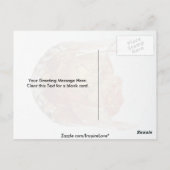 スコッチと角氷が詰まったガラス製のタンブラー ポストカード (裏面)