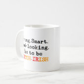 スコッチアイリッシュ強い コーヒーマグカップ (正面左)