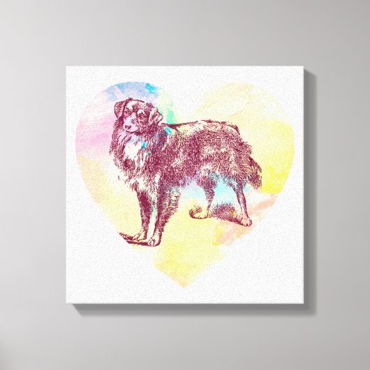 スコッチコリー キャンバスプリント (正面)