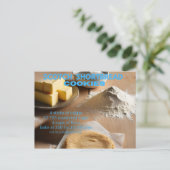 スコッチショートブレッドクッキーはがき ポストカード (スタンド正面)