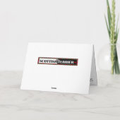 スコッチテリアのメリークリスマス シーズンカード (裏面)