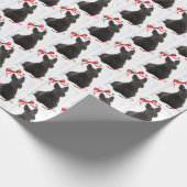 スコッチテリアの包装紙 ラッピングペーパー (角)