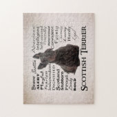 スコッチテリアの特性のパズル ジグソーパズル (縦)
