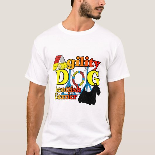 スコッチテリアアジリティ Tシャツ (正面)