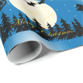 スコッチテリア犬そり ラッピングペーパー (ロールコーナー)